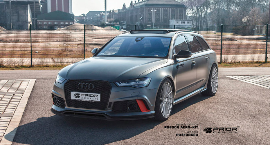 Аэродинамический обвес Prior Design для Audi A6 (4G, С7) 2011 - 2013