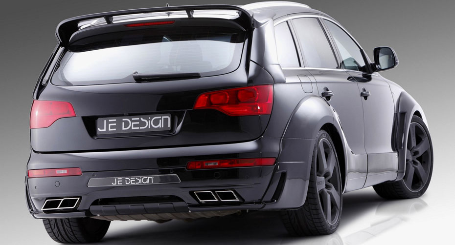 Аэродинамический обвес JE Design Wide Body для Audi Q7 (4L) S-line 2005 - 2009