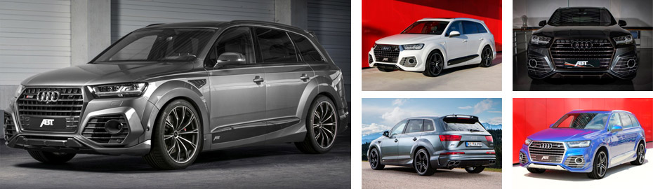 Обвесы Audi Q7 2018, тюнинг Ауди Q7 4M 2016 2017