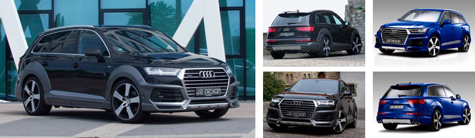 Обвесы Audi Q7 2018, тюнинг Ауди Q7 4M 2016 2017