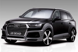 Аэродинамический обвес JE Design для Audi Q7 2015. Тюнинг Audi Q7 2015