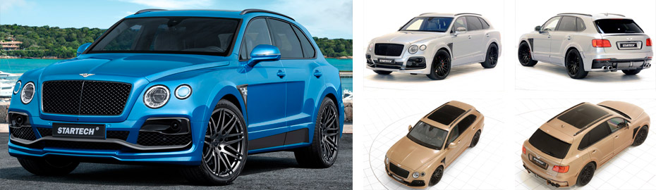 Тюнинг Bentley Bentayga, обвесы Бентли Бентайга 2018 2017 2016