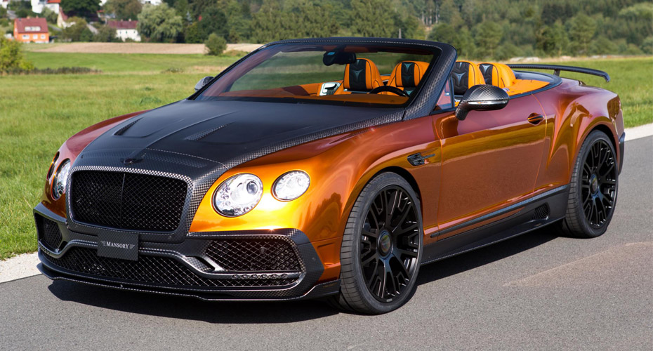 Аэродинамический обвес Mansory для Bentley Continental GT II