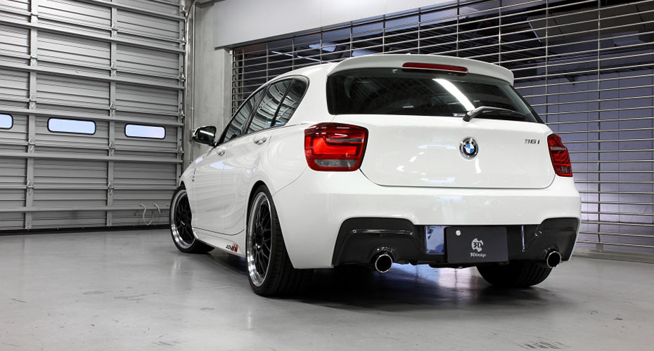 Аэродинамический обвес 3D Design для BMW 1-series (F20)