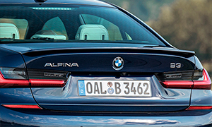 Спойлер на крышку багажника Alpina для BMW G20 рестайлинг 4110121