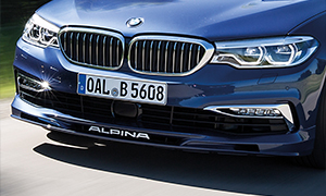 Спойлер переднего бампера Alpina для BMW G30 4110140