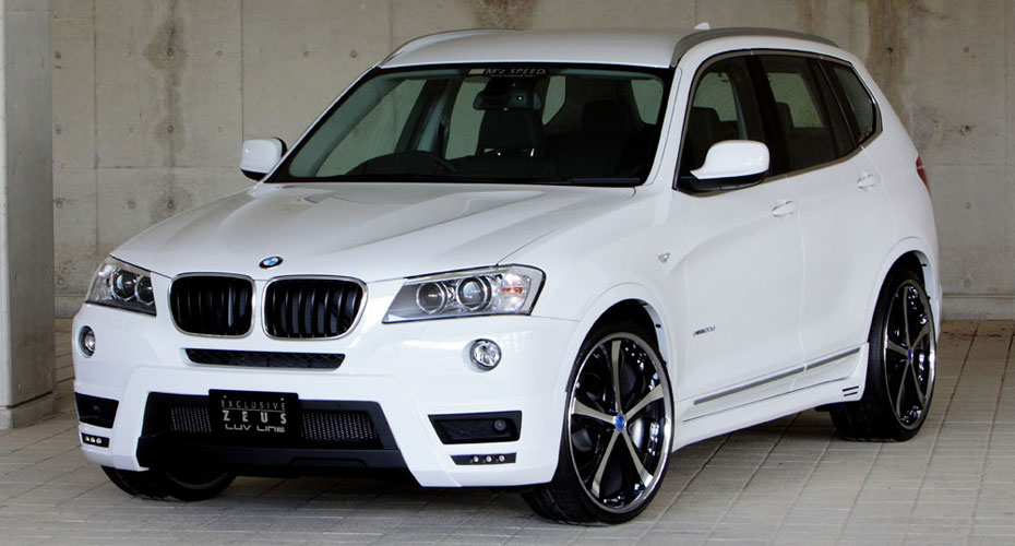 Аэродинамический обвес MzSpeed для BMW X3 (F25)