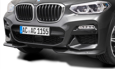 Накладки на передний бампер AC Schnitzer для BMW X3 G01 5111301310