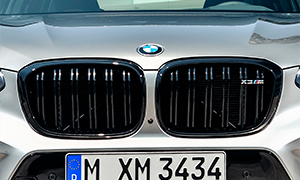 Решетки радиатора (черные) X3M F97 для BMW X3 G01 51118098087