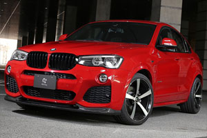 Аэродинамический обвес 3D Design для BMW X4 F26. Тюнинг BMW X4 F26