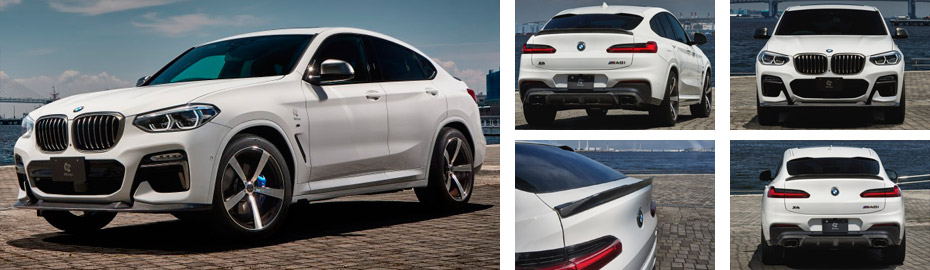 Обвесы BMW X4 G02, тюнинг БМВ X4 G02 2018 2019