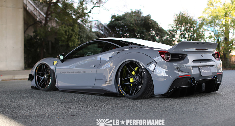 Обвес Liberty Walk для Ferrari 488 GTB купить