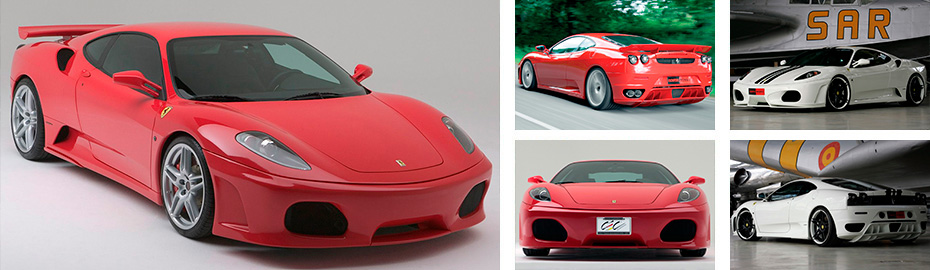 Тюнинг Ferrari F430, обвесы, диски, выхлопные системы