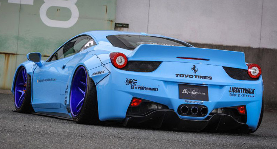 Обвес Liberty Walk для Ferrari 458 Italia купить