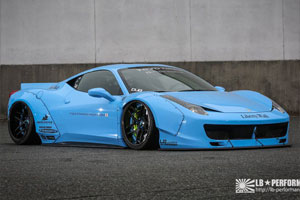 Аэродинамический обвес Liberty Walk для Ferrari F458 Italia. Тюнинг Ferrari F458 Italia