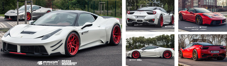 Тюнинг Ferrari 458 Italia, обвесы Феррари 458 Italia