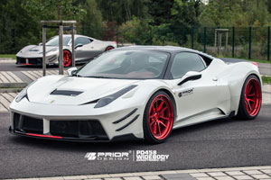 Аэродинамический обвес Prior Design для Ferrari F458 Italia. Тюнинг Ferrari F458 Italia