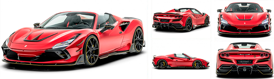 Тюнинг Ferrari F8 Tributo, обвесы Феррари F8 Tributo