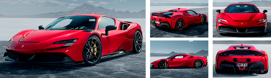 Обвесы на Ferrari SF90 Stradale, тюнинг Феррари SF90 Stradale