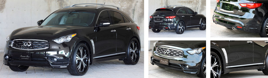 Обвесы Infiniti QX70 FX37 FX50, тюнинг Инфинити QX70 2016 2015 2014