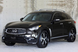 Аэродинамический обвес MzSpeed Luv Line для Infiniti QX70 FX35/FX37/FX50. Тюнинг FX35/FX37/FX50