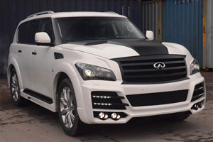 Аэродинамический обвес Carat Wide Extreme для Infiniti QX56