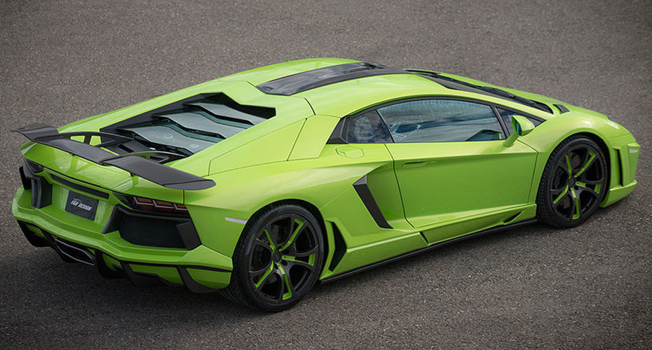 Аэродинамический обвес Fab Design Spidron для Lamborghini Aventador