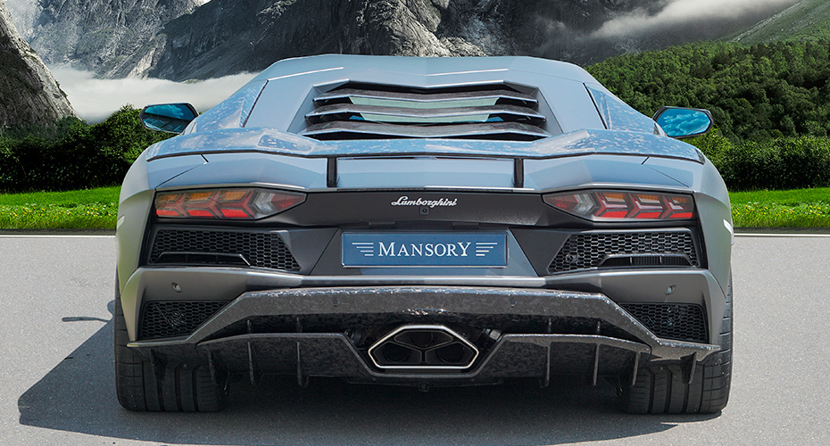 Аэродинамический обвес Mansory для Lamborghini Aventador S