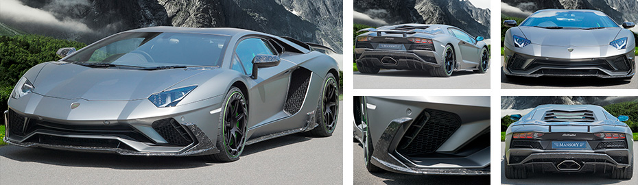 Тюнинг Lamborghini Aventador S, обвесы, диски, выхлопные системы