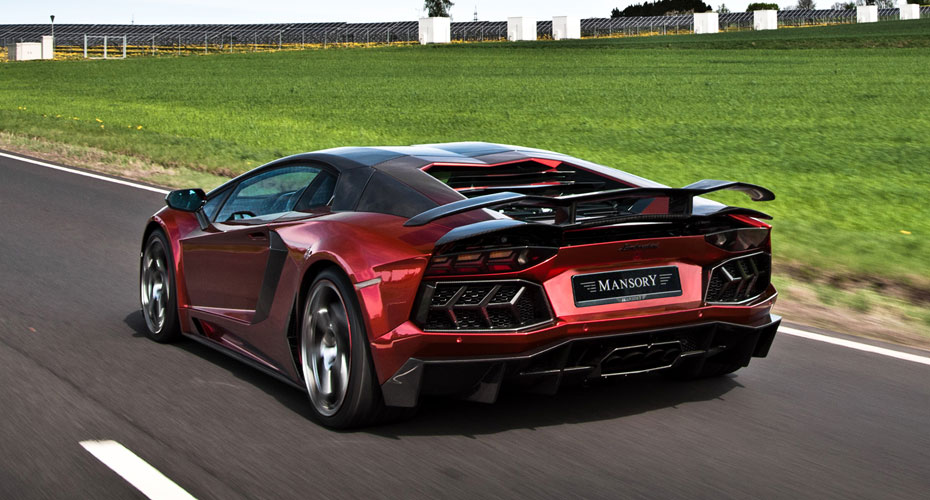 Аэродинамический обвес Mansory для Lamborghini Aventador