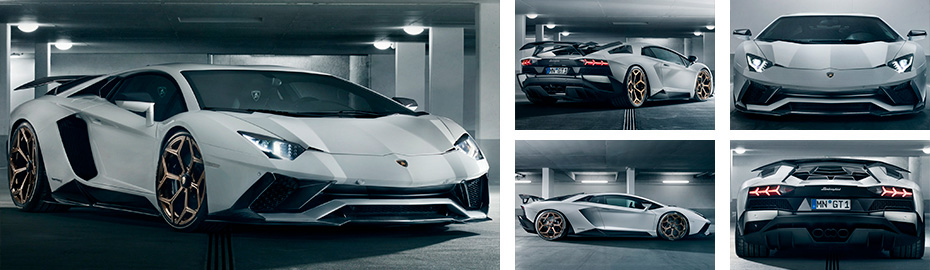 Тюнинг Lamborghini Aventador S, обвесы, диски, выхлопные системы