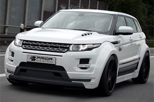 Аэродинамический обвес Prior Design для Range Rover Evoque. Тюнинг Range Rover Evoque