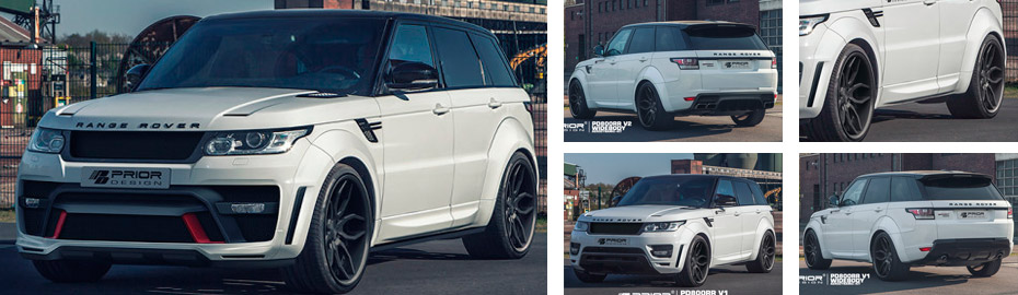 Тюнинг Рендж Ровер Спорт 2017, обвесы Range Rover Sport 2016 2015 2014