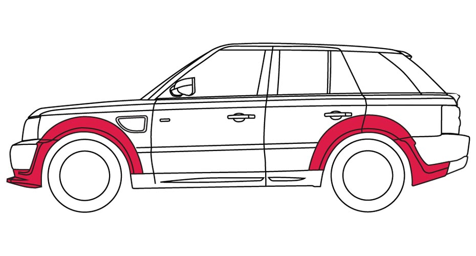 Аэродинамический обвес Kahn Design Wide для Range Rover Sport (2009 - 2012)