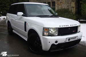 Аэродинамический обвес Prior Design для Range Rover 3. Тюнинг Range Rover 3