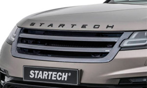 Решетка радиатора (карбон) Startech Range Rover Velar LY-700-20