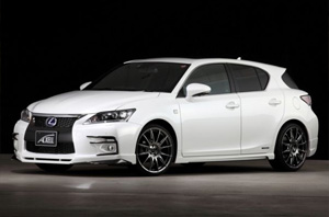 Аэродинамический обвес Axell для Lexus CT200h. Тюнинг Lexus CT200h