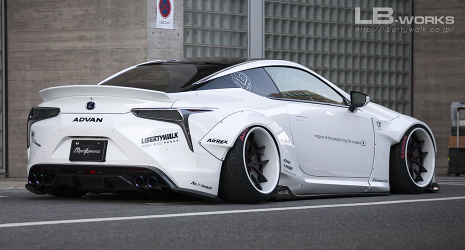 Обвес Liberty Walk для Lexus LC500 2018 2017 купить