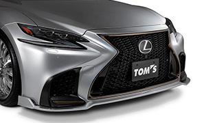 Накладка на передний бампер Toms для Lexus LS350 LS500