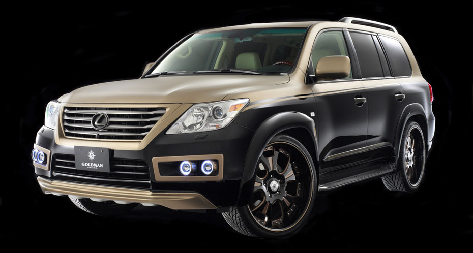 Обвес Goldman Lexus LX570 2012 2011 2010 купить реплику