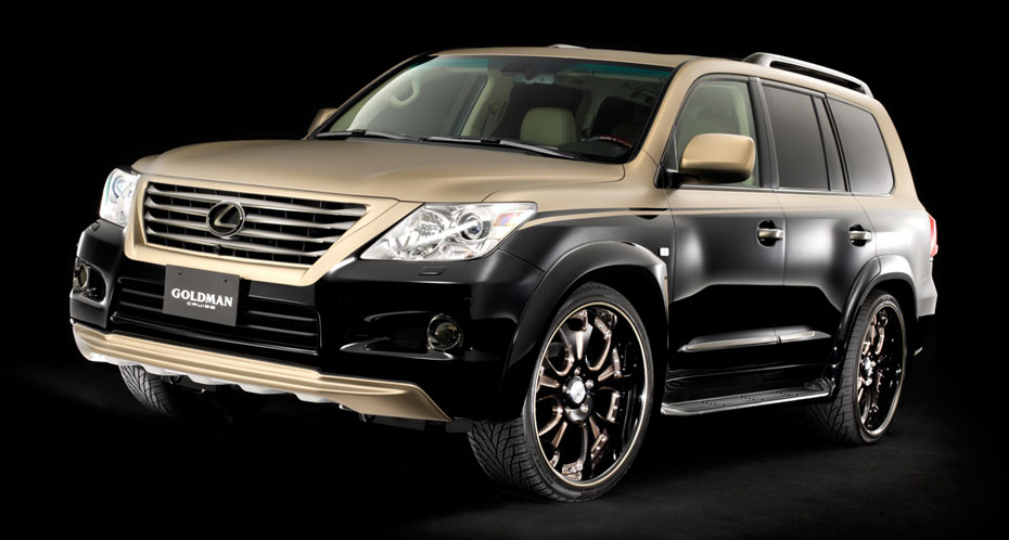 Обвес Goldman Lexus LX570 2012 2011 2010 купить реплику