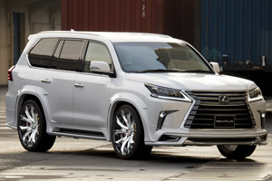 Аэродинамический обвес WALD для Lexus LX570 2016+. Тюнинг Lexus LX570 2016+