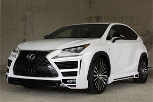 Аэродинамический обвес MzSpeed Lexus NX200t NX300h. Тюнинг Lexus NX200t NX300h