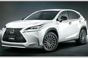 Аэродинамический обвес TRD Lexus NX200t NX300h. Тюнинг Lexus NX200t NX300h