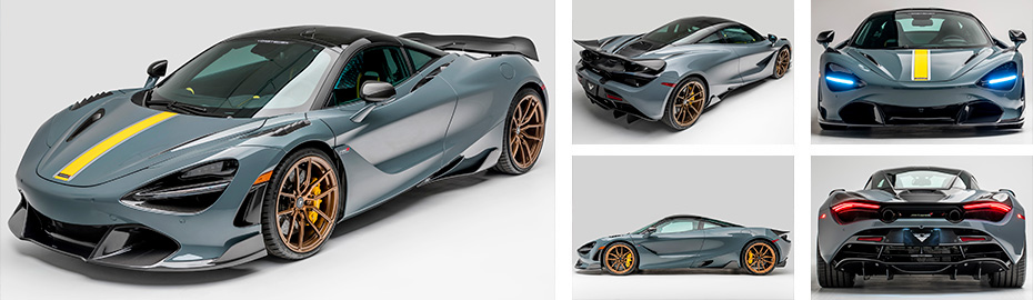 Тюнинг McLaren 720S, обвесы, диски, выхлопные системы