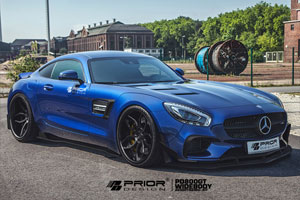 Аэродинамический обвес Prior Design для Mercedes AMG GT-S. Тюнинг Mercedes SLS