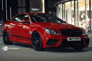 Аэродинамический обвес Brabus для Mercedes C-class (W204). Тюнинг Mercedes C-class (W204)