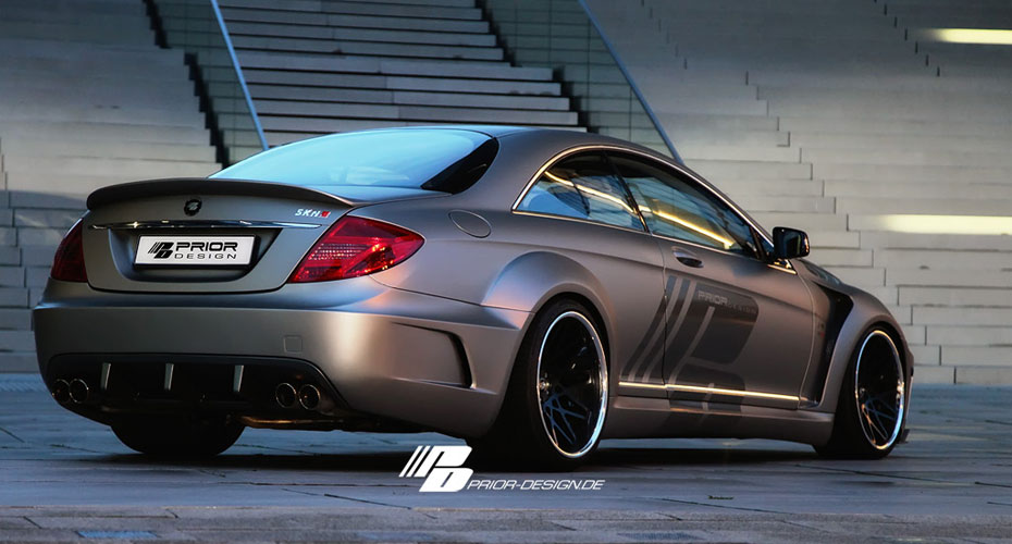 Аэродинамический обвес Prior Design Black Edition для Mercedes CL-class (W216) 2006 - 2012