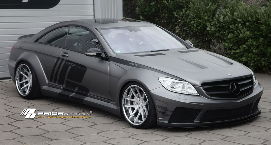 Аэродинамический обвес Prior Design Black Edition для Mercedes CL-class (W216) 2006 - 2012