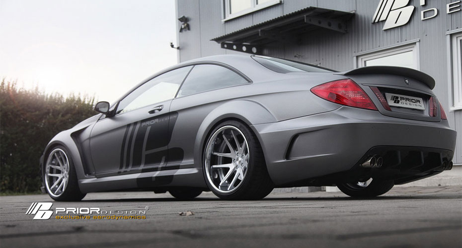 Аэродинамический обвес Prior Design Black Edition для Mercedes CL-class (W216) 2006 - 2012